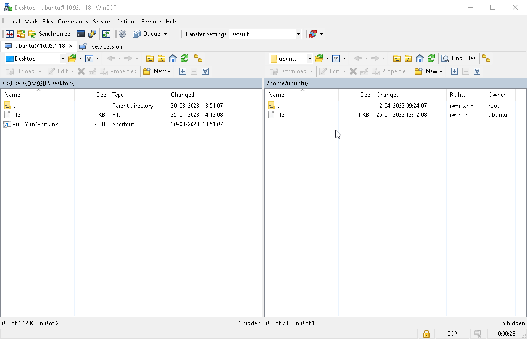 Copy your files with drag & drop Final